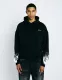 Painted Hoodie - Black